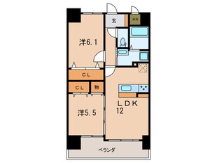 リブラ ブライトの物件間取画像